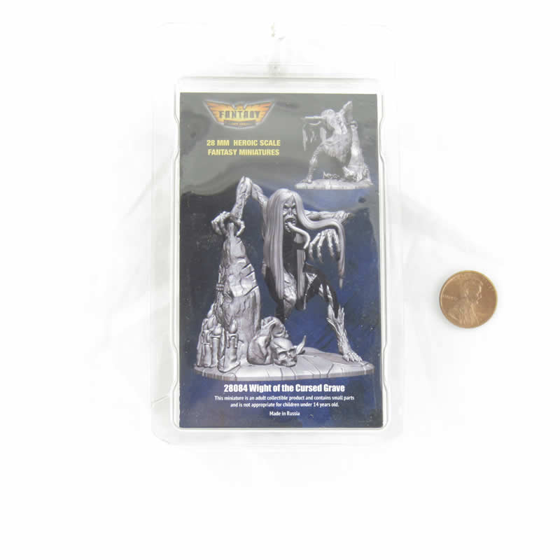 FLM28084 Wight of the Cursed Grave Figure Kit 28mm Heroic Scale Miniature Unpainted 3rd Image