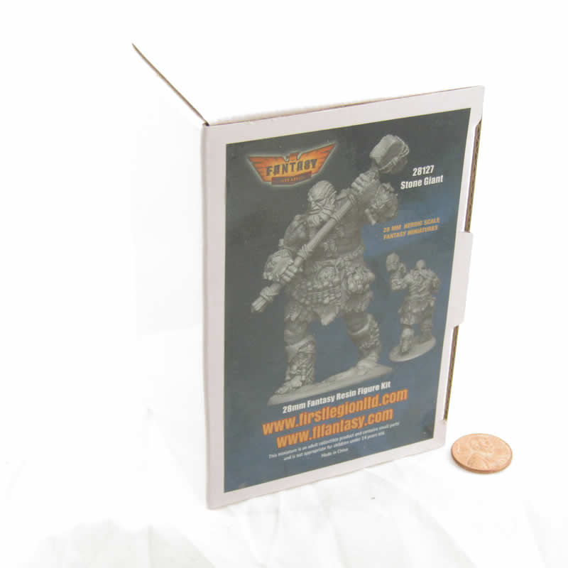 FLM28127 Stone Giant Figure Kit 28mm Heroic Scale Miniature Unpainted 2nd Image