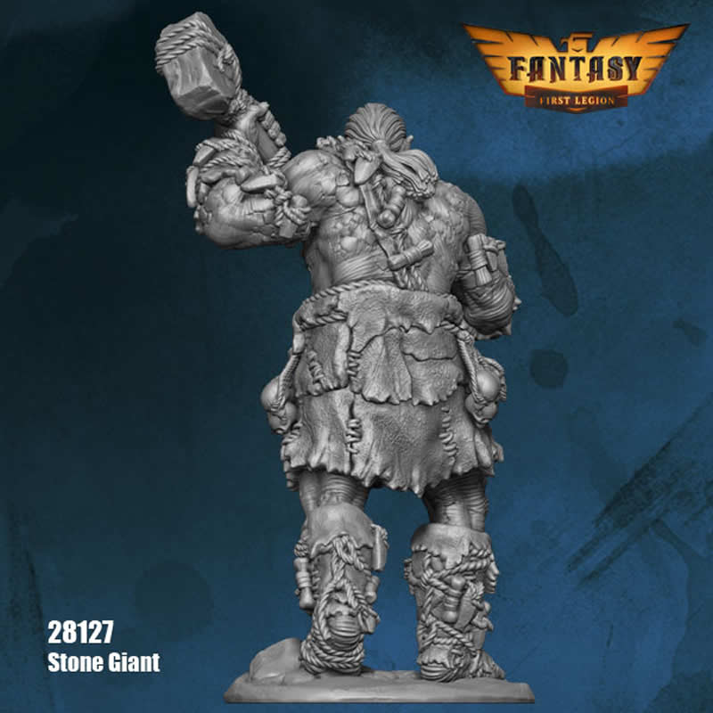 FLM28127 Stone Giant Figure Kit 28mm Heroic Scale Miniature Unpainted 3rd Image
