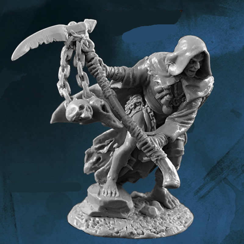 FLM28180 Luladja Rotten Necromancer Figure Kit 28mm Heroic Scale Miniature Unpainted Main Image