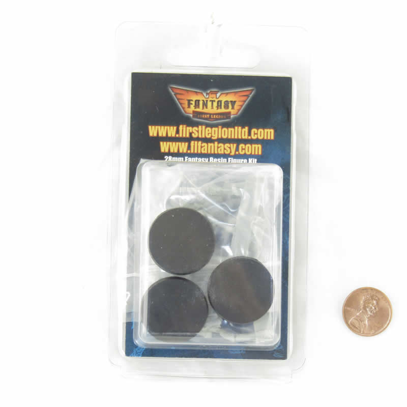 FLM28GOB03 Goblin Warriors 3 Different Goblins Figure Kit 28mm Heroic Scale Miniature Unpainted 2nd Image