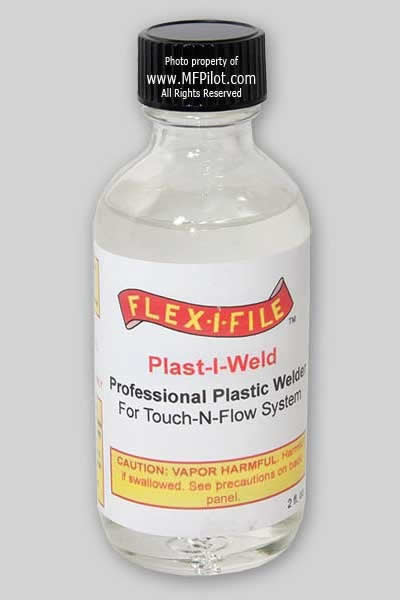 FLX7112 Plast-I-Weld Plastic Welder 2oz bottle Flex-I-File Main Image
