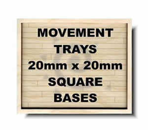 GF902011 Movement Tray 20mm by Gale Force Nine Main Image