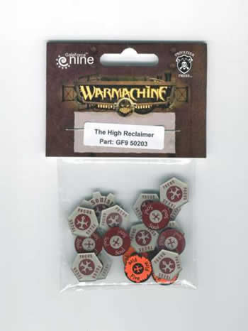 GF950203 Warnachine Warcaster Menoth The High Reclaimer Tokens Main Image