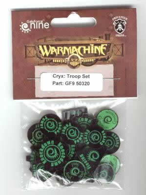 GF950320 Warnachine Warcaster Cryx Troop Token Set Main Image