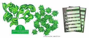 GF951020 Druidic Green WarClaws Token Set by Gale Force 9 Main Image