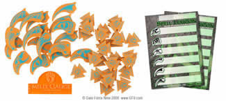 GF951030 Trollish Umber WarClaws Token Set by Gale Force 9 Main Image