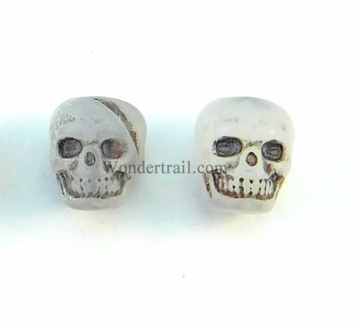 GHGSC2303 Glow-in-the-Dark Skull Counters 1 Pack of 25 2nd Image