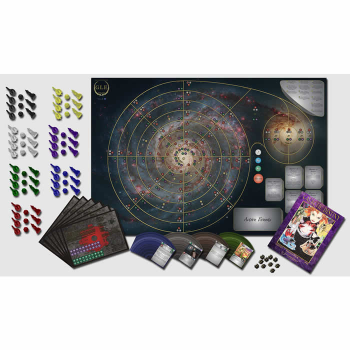 GLE10100 Galactic Destiny Board Game Golden Laurel Entertainment Main Image