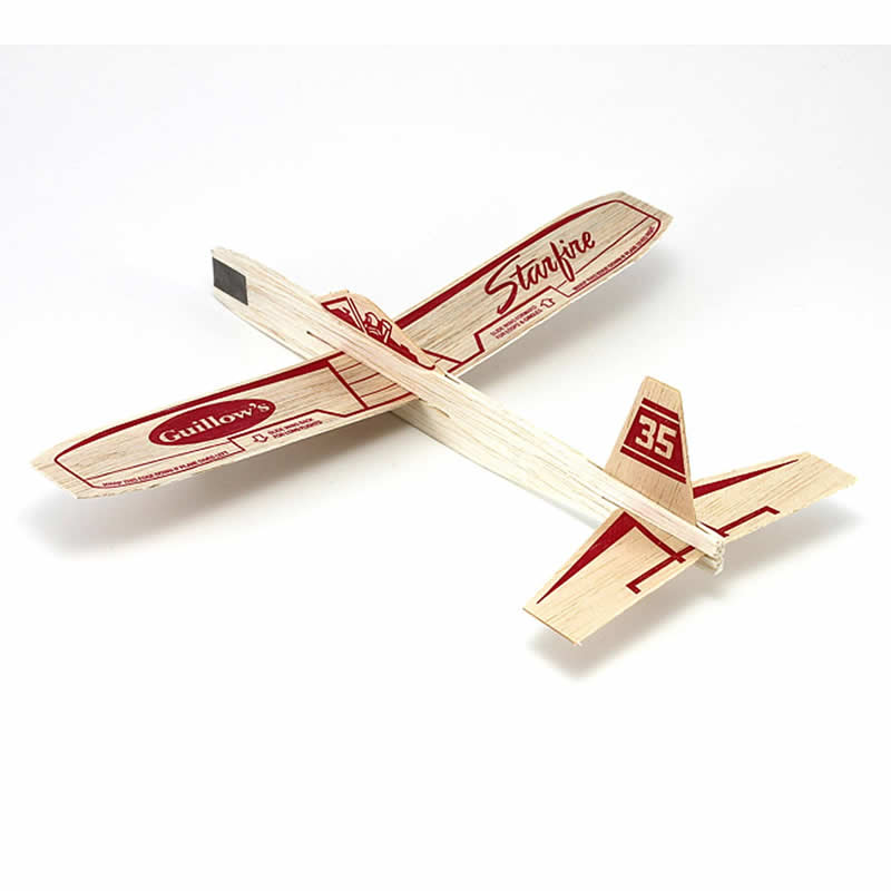 GUI0035 Starfire Balsa Wood Glider Guillow Main Image