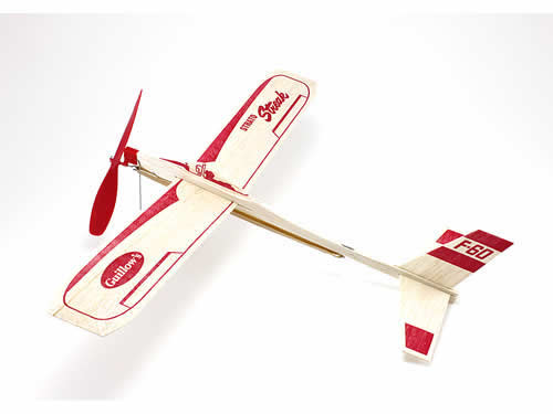 GUI0060 Strato Streak Windup Balsa Wood Airplane Guillows Main Image