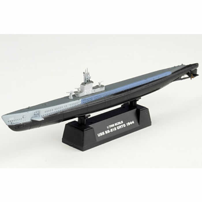 HBM37309 USS SS-212 Gato 1944 Prebuilt 1/700 Scale Plastic Model Main Image