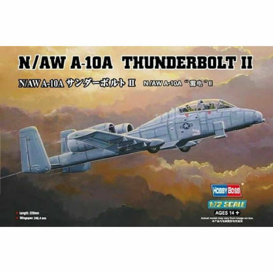 HBM80267 N/AW A-10A Thunderbolt 1/72 Scale Plastic Model Kit  Hobby Boss Main Image