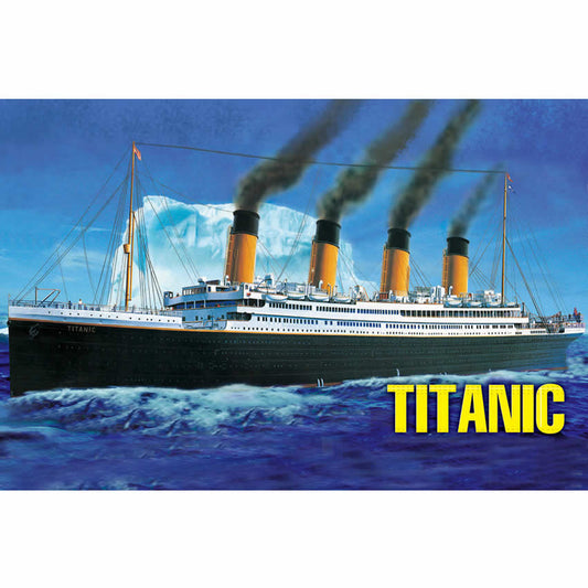 HBM81305 HMS Titanic 1/550 Scale Plastic Model Kit Hobby Boss Main Image