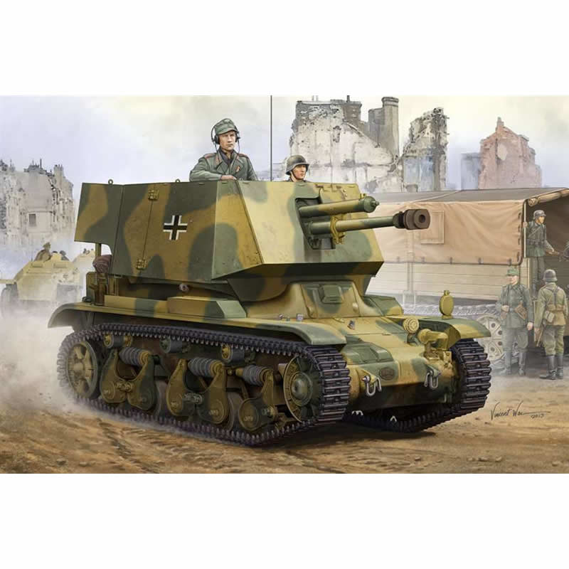 HBM83807 4.7cm PaK(t) Sfl.auf Fgst Pz.Kpfw.35 R 731(f) 1/35 Scale Kit Main Image