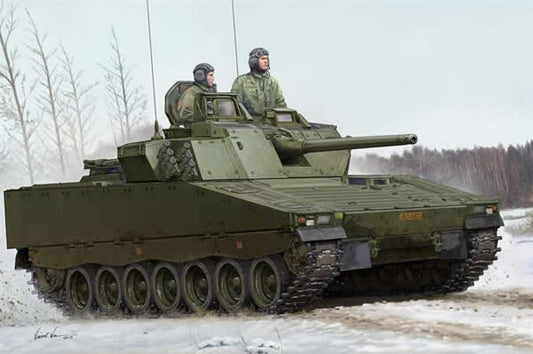 HBM83822 Swedish CV90-30 IFV Tank 1/35 Scale Plastic Model Kit Hobby Boss Main Image