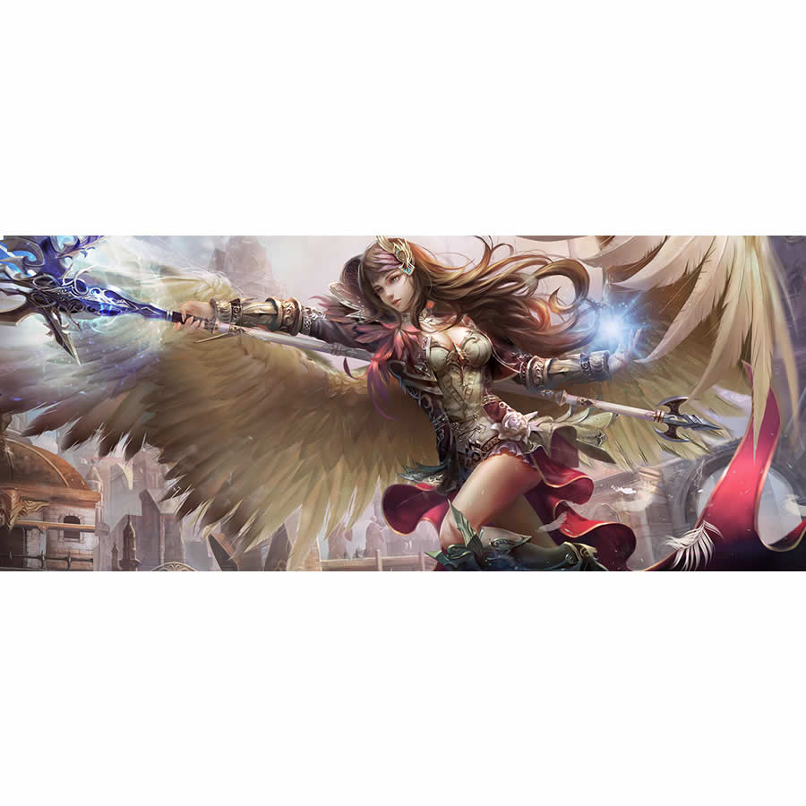 HCDTM09 Table Mat Avenging Angel 6FT Play Mat HCD Supplies