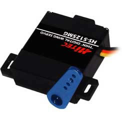 HIT35125S HS-5125MG Digital Slim Wing Servo by Hitec RC Main Image