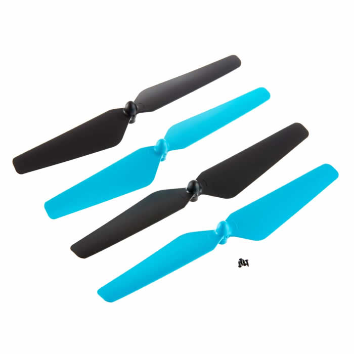 HOBDIDE1112 Dromida Propellers Blue Set For Ominus Quadcopter Hobbico Main Image