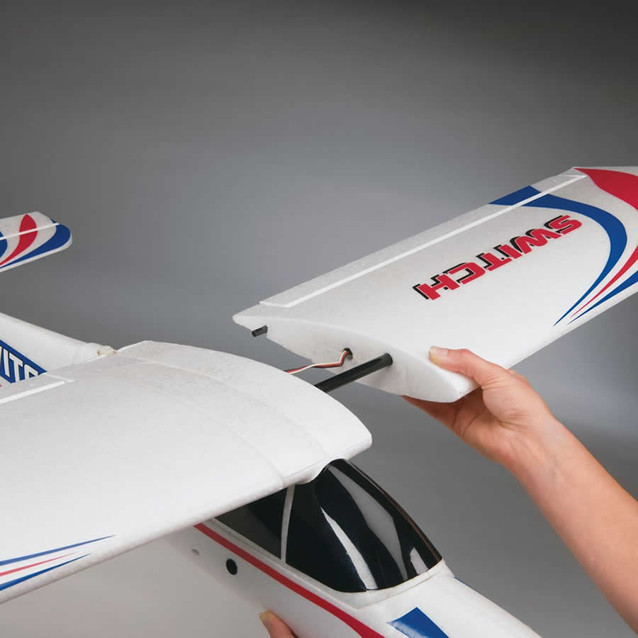 HOBFLZA3300 Switch Sport Trainer RTF Brushless Electric Radio Control Airplane 3rd Image