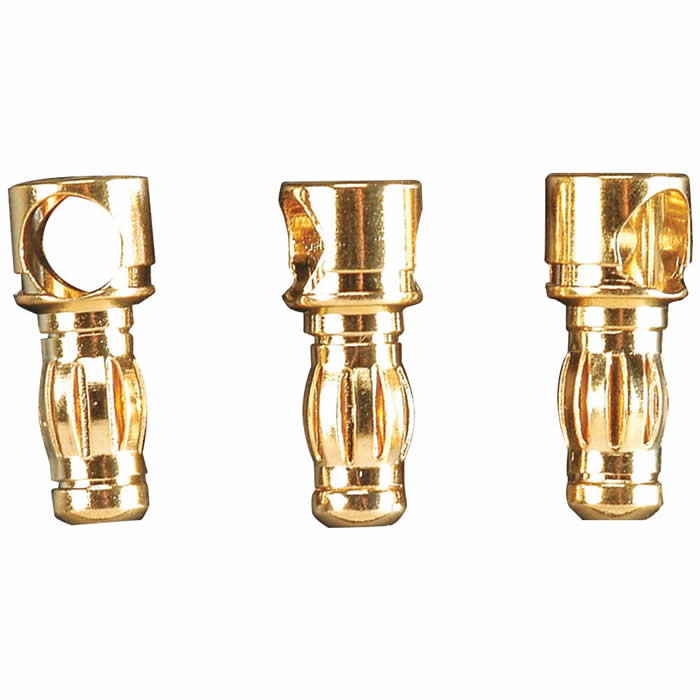 HOBGPMM3112 Gold Plate Bullet Connector 3.5mm Great Planes Main Image