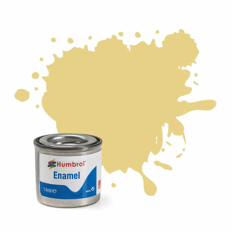 HUMAA1136 Cream Matt 14ml Tinlet No 103 Enamel Paint Humbrol Main Image