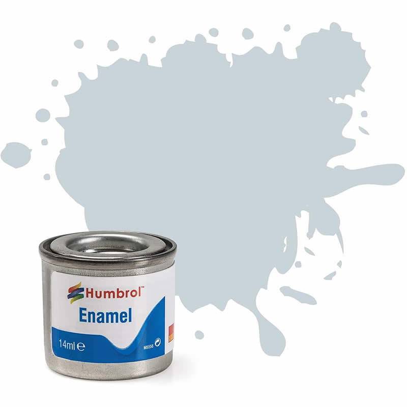 HUMAC5011 Polished Aluminium Metalcote 14ml Tinlet No 27002 Enamel Paint Main Image