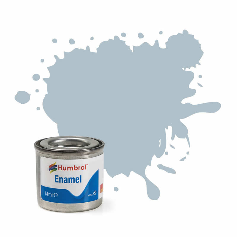 HUMAC5025 Polished Steel Metalcote 14ml Tinlet No 27003 Enamel Paint Humbrol Main Image