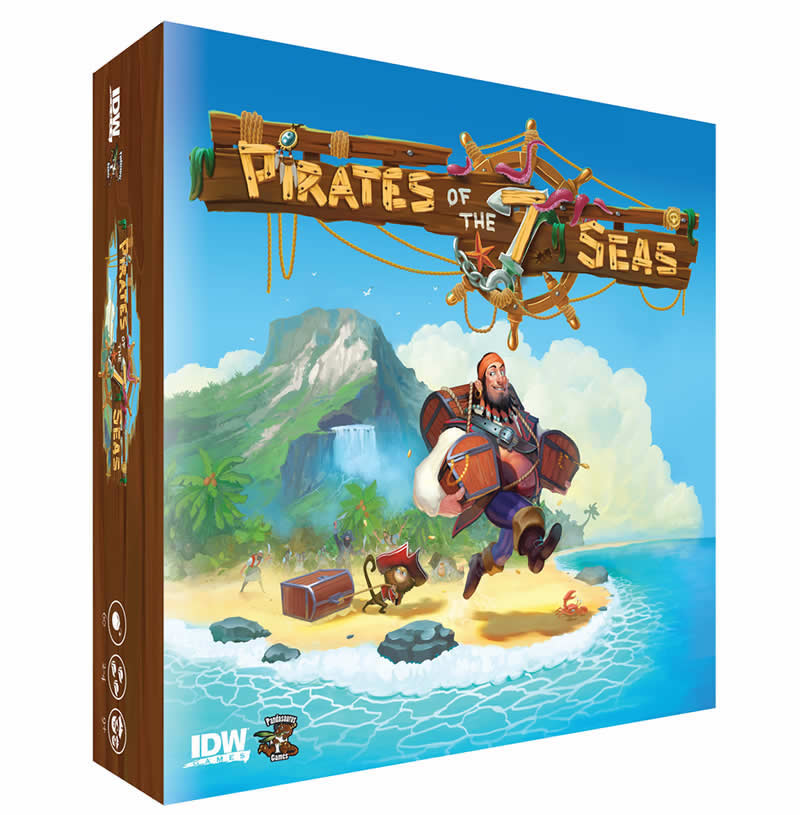 IDW00891 Pirates Of The 7 Seas Board Game IDW Main Image