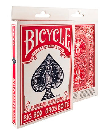 JKR1039664 Big Box Red Playing Cards Bicycle Card Company 2nd Image