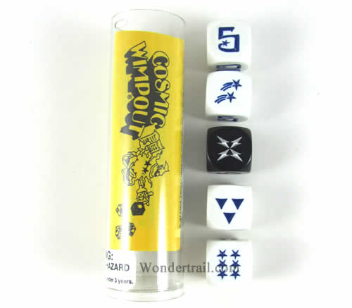 KOP00032 Cosmic Wimpout Single Dice Game Koplow Games Main Image