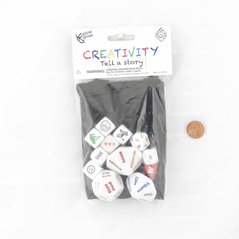 KOP19619 Creativity Dice Game Set Koplow Games Main Image