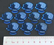 LAOTS251FBL Cthulhu Insane Tokens Set by Litko Game Accessories Main Image