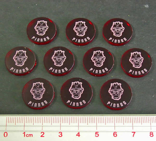 LAOTS360TRD Disposable Heroes Pinned Tokens (10) Litko Main Image