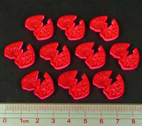 LAOTS388PNK Net Hacker Brain Damage Game Tokens (10) Main Image