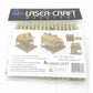 LCW2210 The High House Building 28mm Scale Miniature Terrain Laser Craft 2nd Image