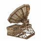 LCW2680 Heavy Industry Satellite Dish Building 28mm Scale Miniature Terrain 3rd Image