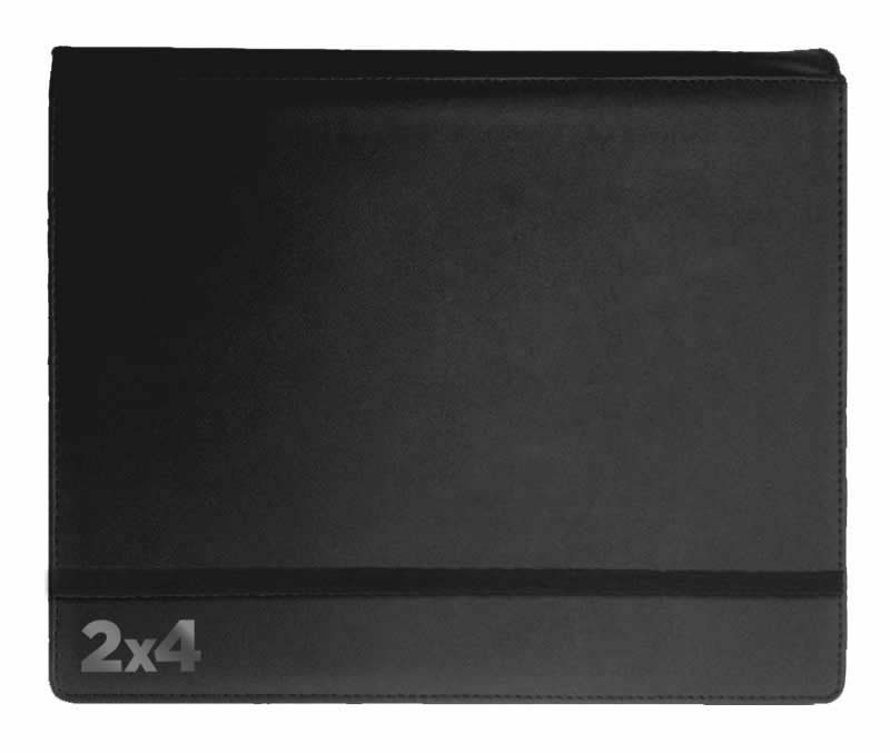 LGNBN2X4B Vinyl Binder 2X4 8 Pocket Black Legion Premium Supplies Main Image