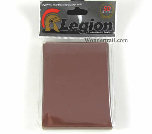 LGNBRN008 Brown Card Sleeves by Legion Supplies Main Image