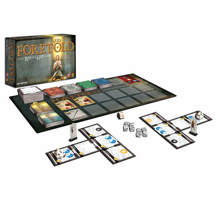 LGNFRT610 Foretold Rise of a God Board Game Legion Supplies Main Image