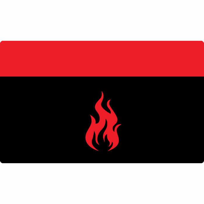 LGNPLM120 Play Mat Iconic Fire Legion Supplies Main Image
