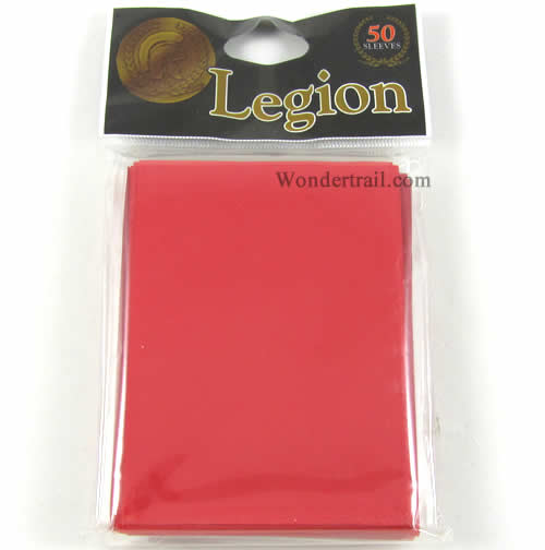 LGNRED003 Red Legion Card Sleeves (50) by Legion Supplies LGNRED003 Red Legion Card Sleeves (50) by Legion Supplies
