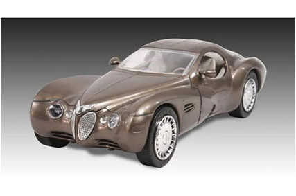 LIN72712 1995 Chrysler Atlantic Concept Car Plastic Model Kit