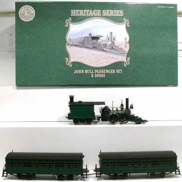 LNL30088 John Bull O Scale Heritage Series Passenger Electric Train Set 2008 Main Image