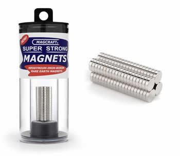 MACNSN0657 1/4 x 1/16 Magnets Disc by Magcraft Main Image