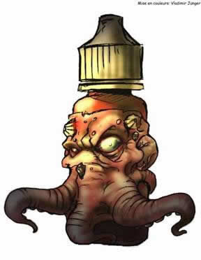 MAOWMB03 Monster Bottle Tentacles Miniature Monster Bottle Main Image