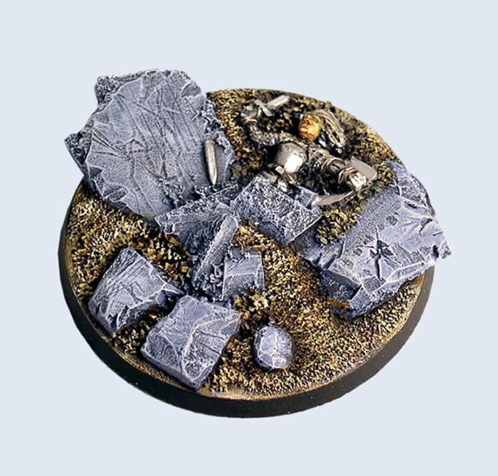 MCAB00125 Ruins Bases Round 60mm Micro Art Studio Main Image