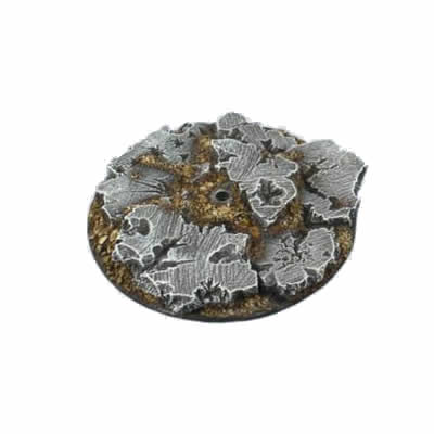 MCAB00126 Ruins Bases Flying 60mm (1) Battle Bases Micro Art Studios Main Image