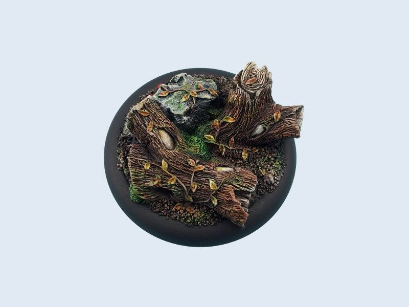 MCAB00543 Forest Wide Lip Bases Round 50mm Micro Art Studio Main Image