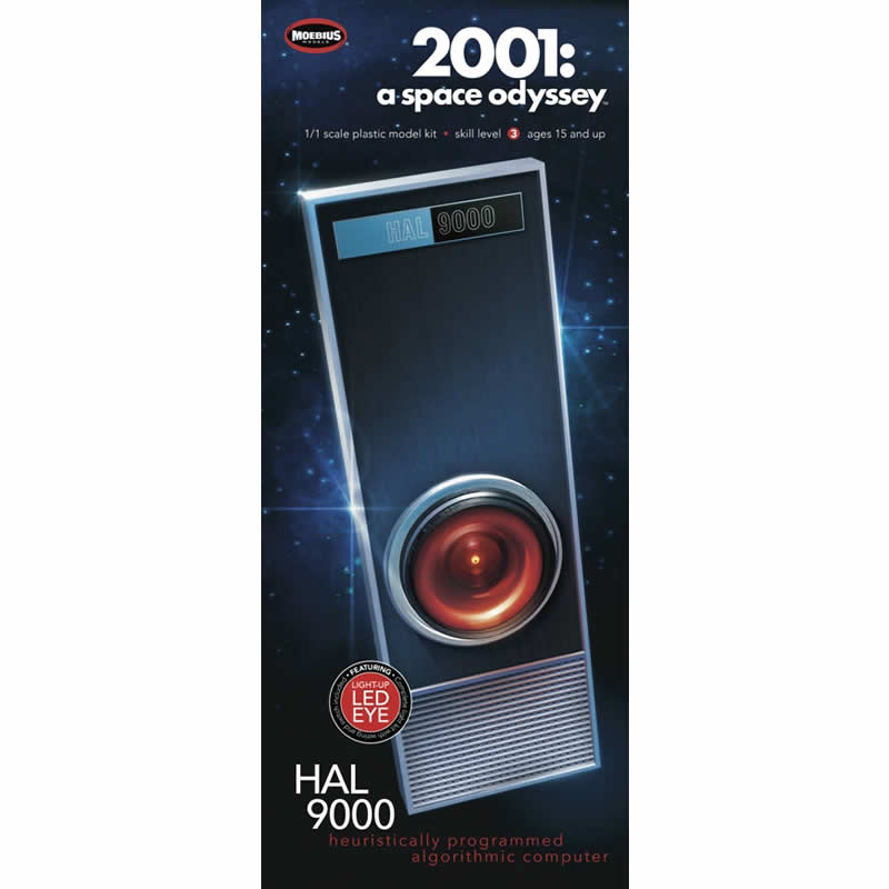 MOE2001-5 HAL9000 Computer Interface 1/1 Scale Plastic Model Kit Moebius Main Image